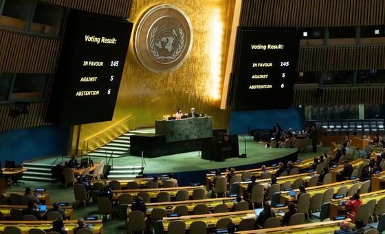 UN backs Abbas video address after US visa refusal